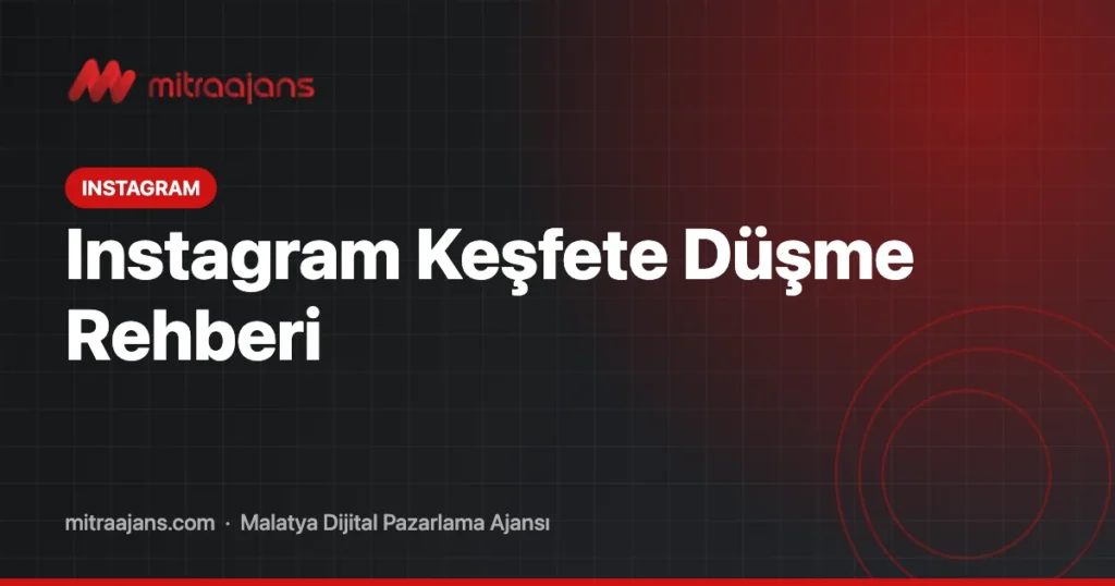 Instagram Keşfete Düşme Yöntemleri: 2026 Pratik Rehberi
